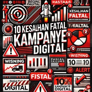 10 Kesalahan Fatal Kampanye Digital