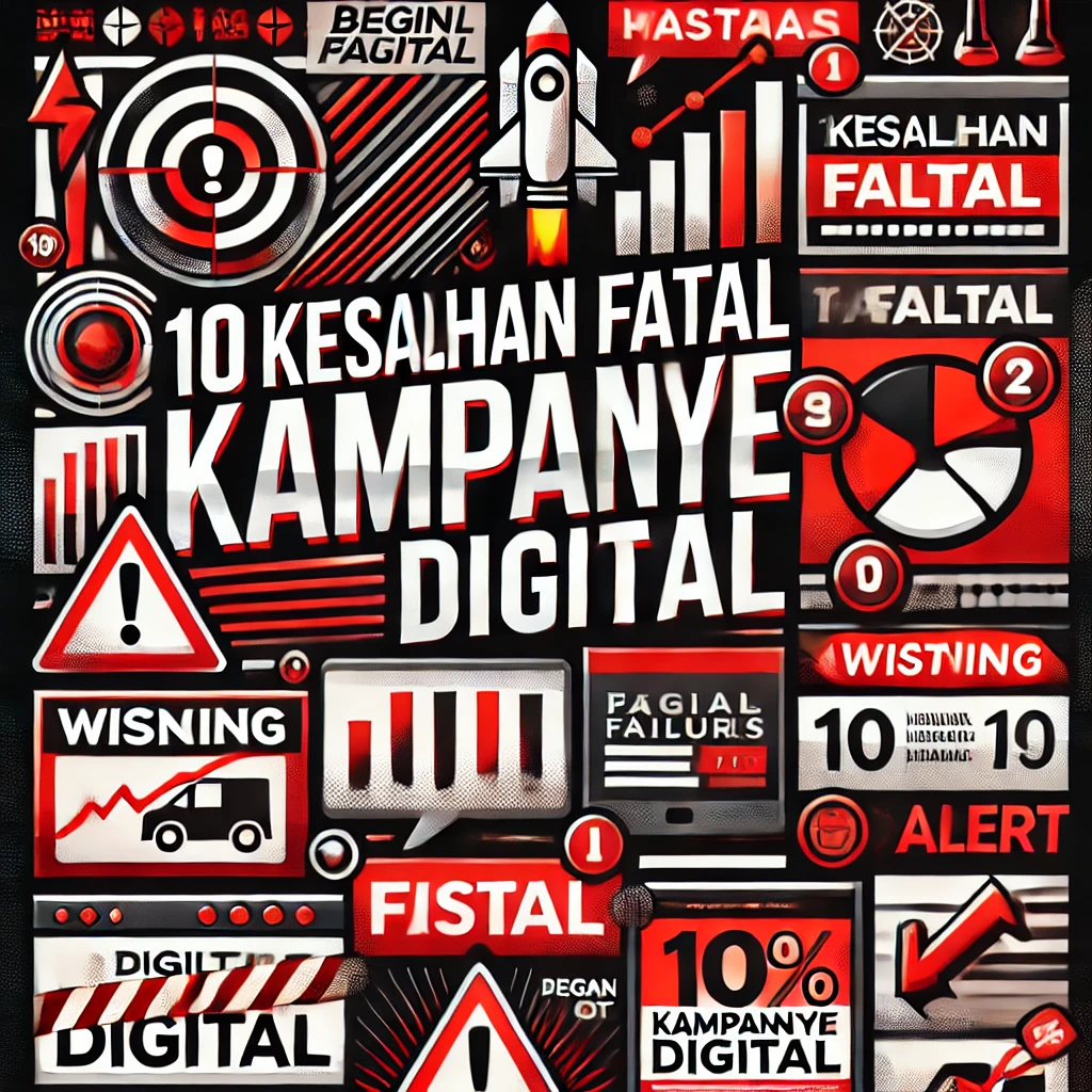 10 Kesalahan Fatal Kampanye Digital