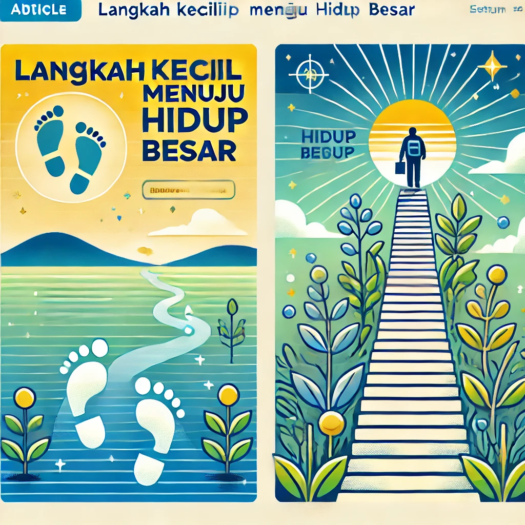 Langkah Kecil Menuju Hidup Besar