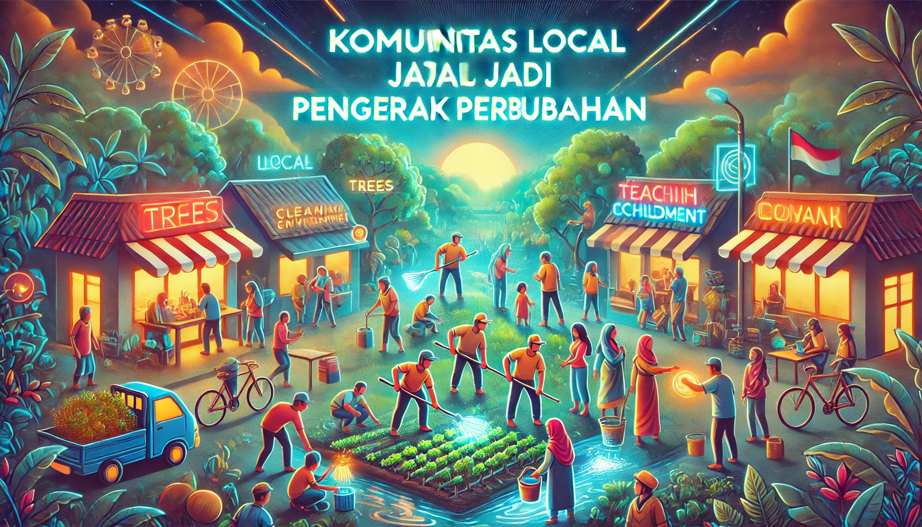Komunitas Lokal Jadi Penggerak Perubahan