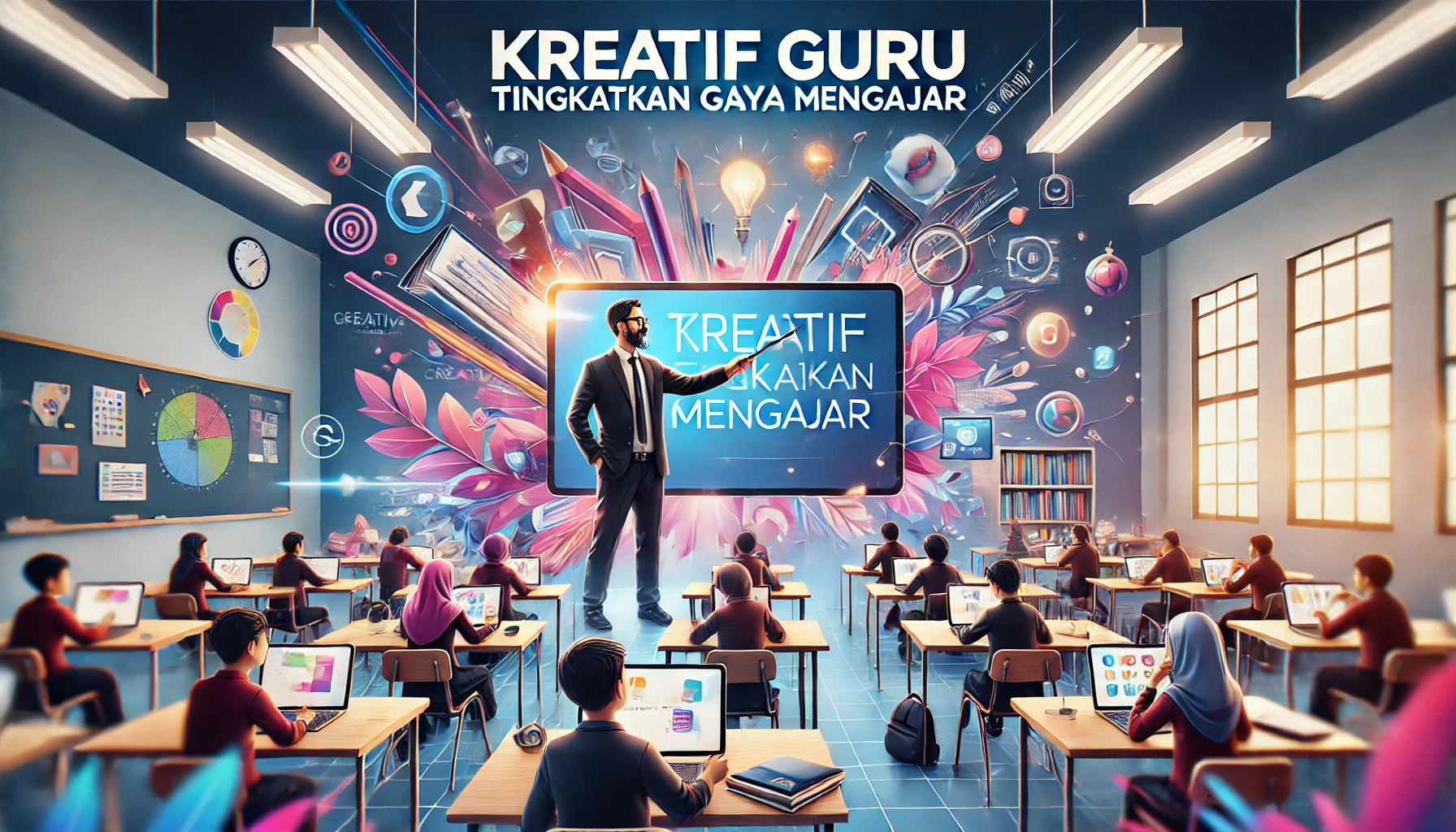 Kreatif Guru Tingkatkan Gaya Mengajar