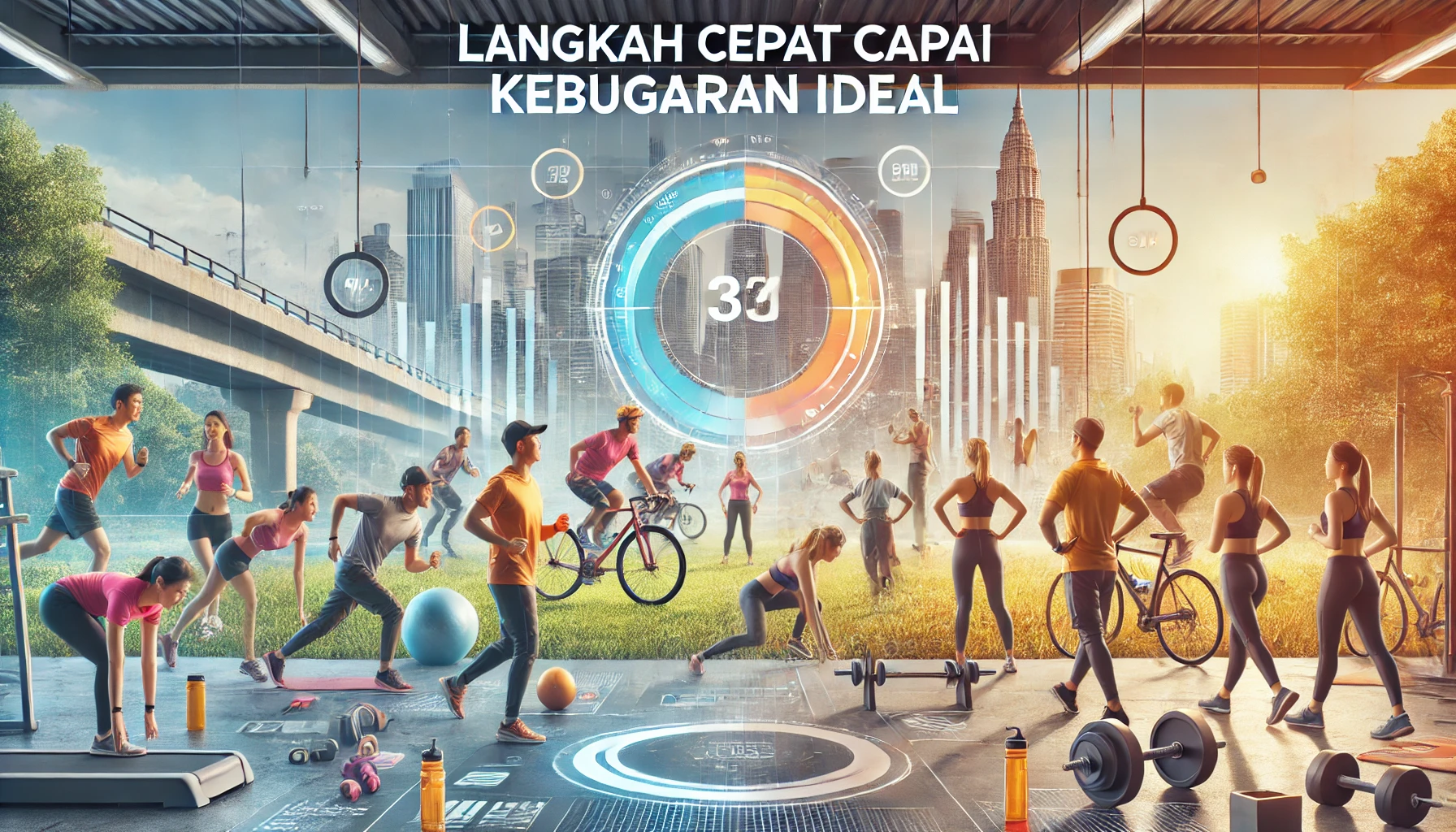 Langkah cepat capai kebugaran ideal