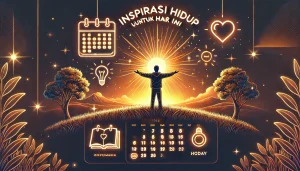 Inspirasi Hiduap Untuk Hari Ini