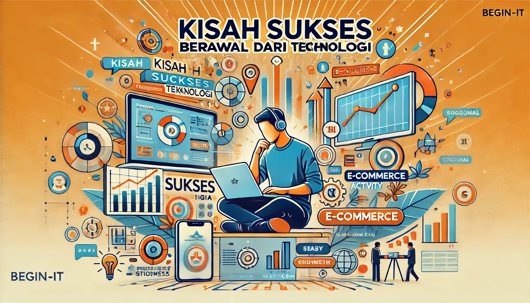 Kisah Sukses Berawal Dari Teknologi