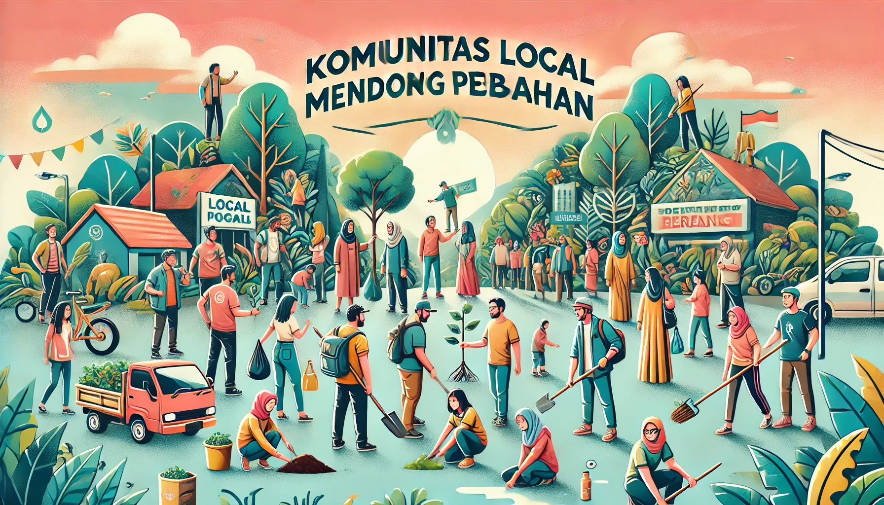 Komunitas Lokal Mendorong Perubahan