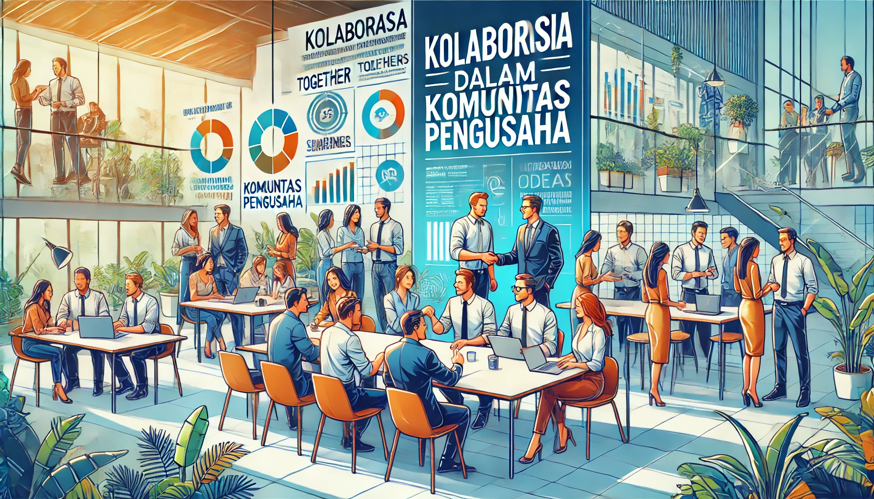 Kolaborasi dalam Komunitas Pengusaha