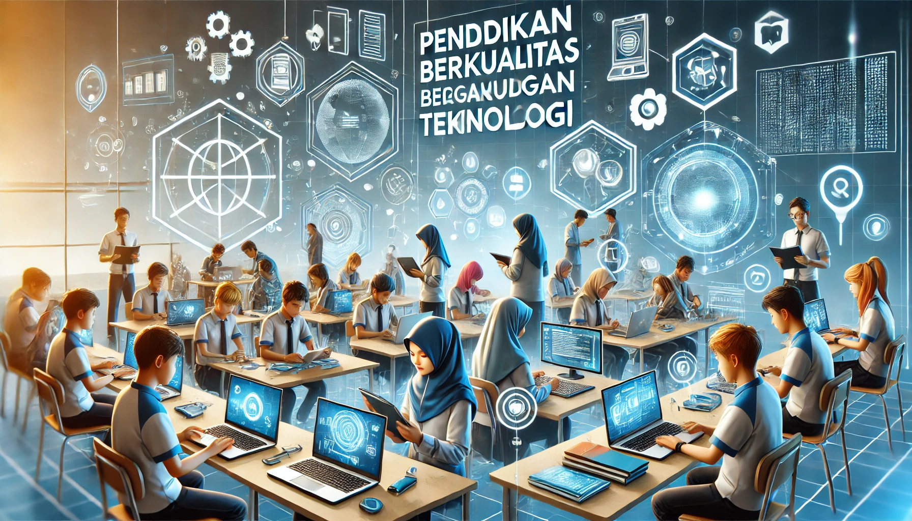 Pendidikan Berkualitas dengan Teknologi