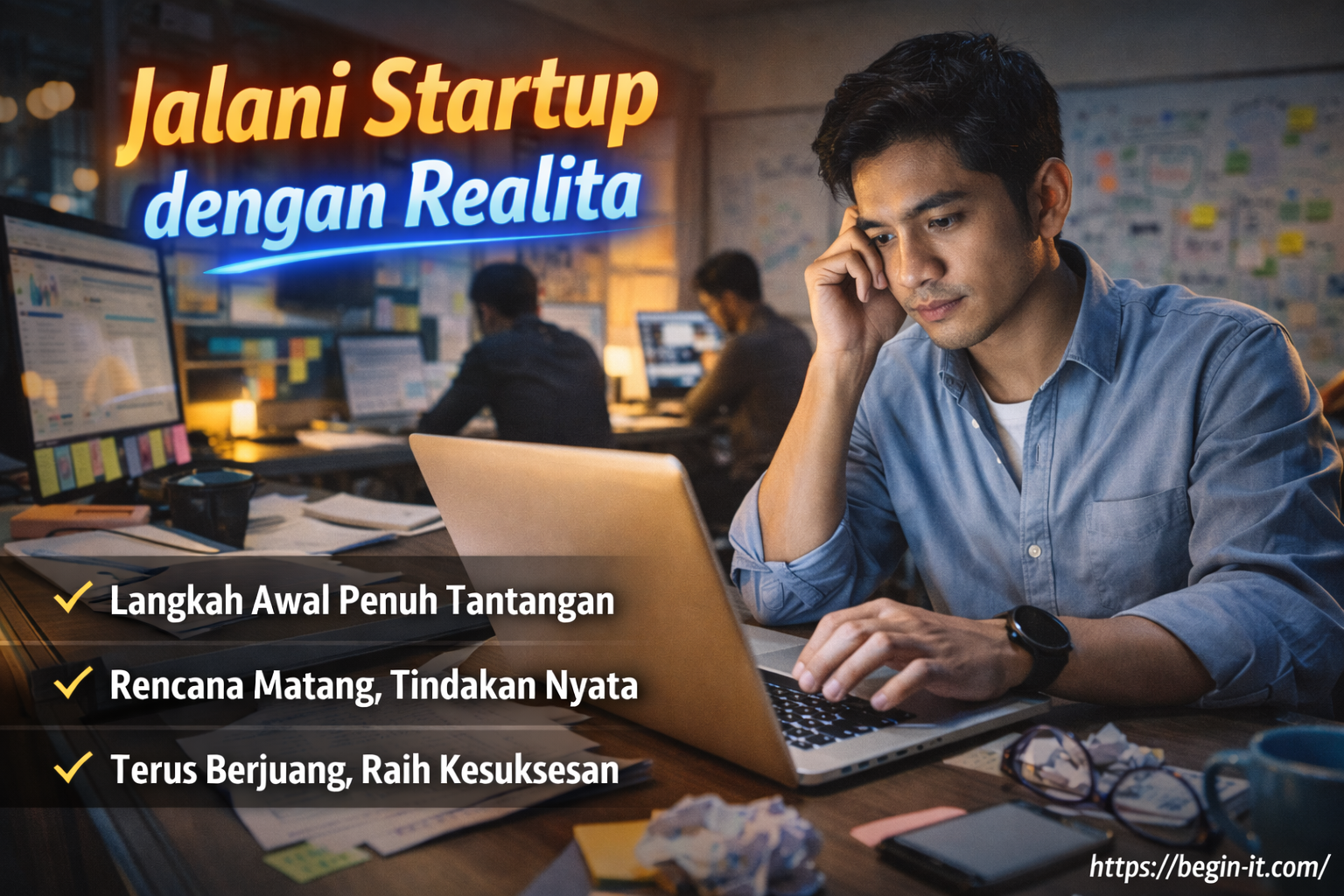 Jalani Startup dengan Realita