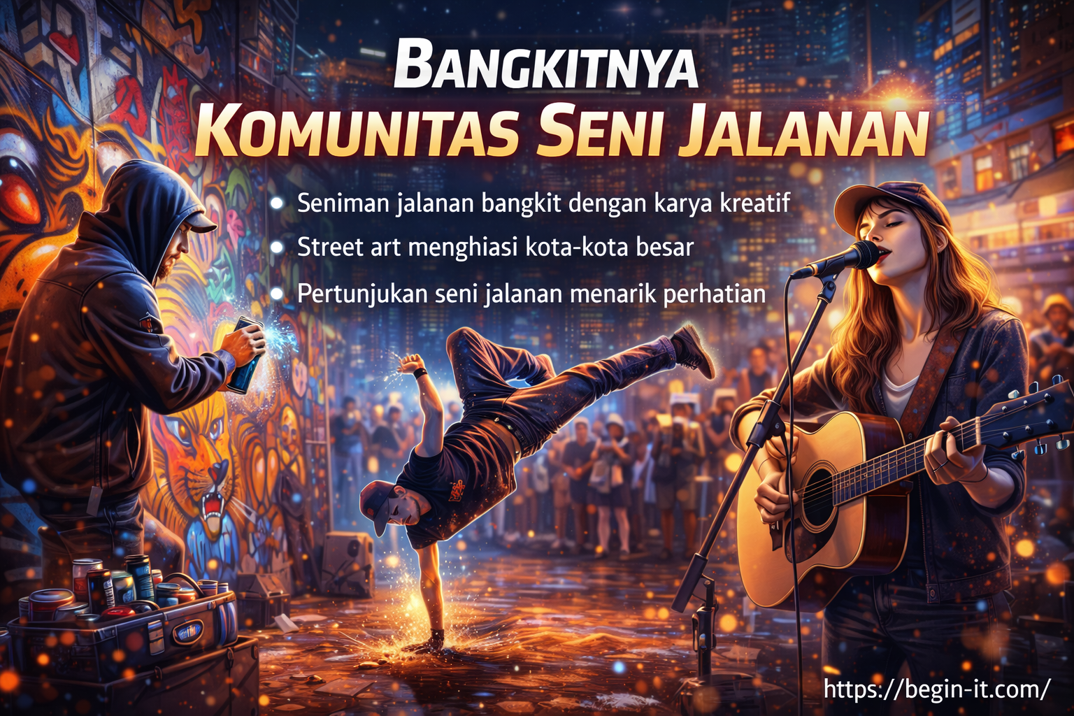 Bangkitnya Komunitas Seni Jalanan