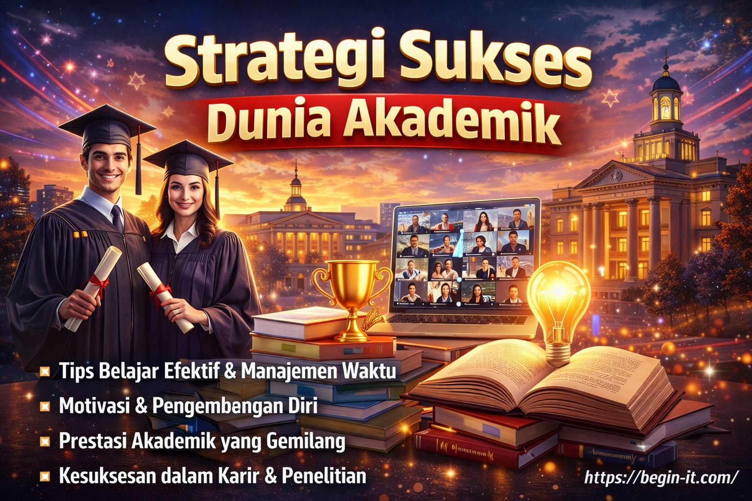 Strategi Sukses Dunia Akademik