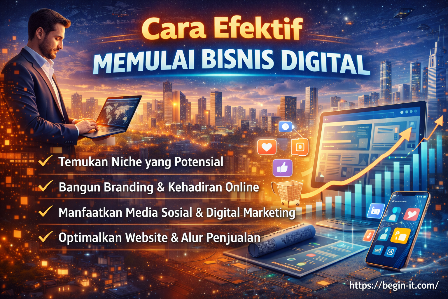 Cara Efektif Memulai Bisnis Digital