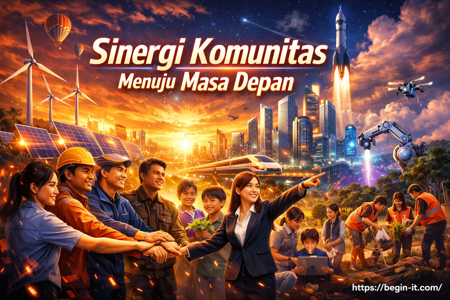 Sinergi Komunitas Menuju Masa Depan