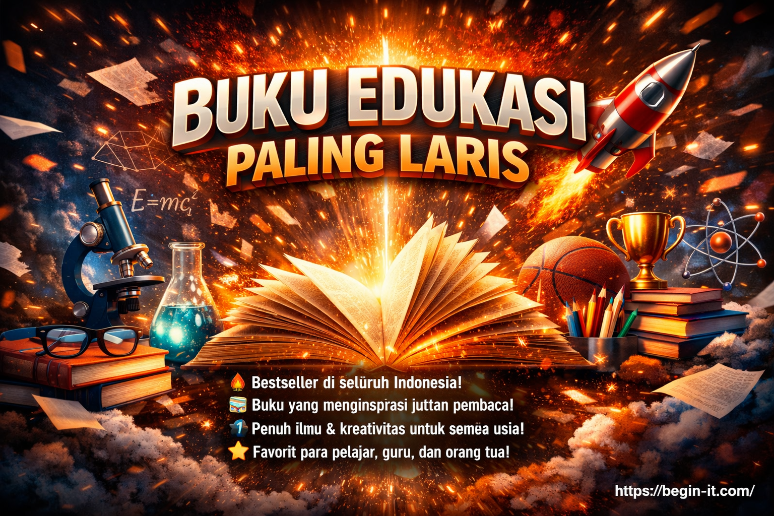 Buku Edukasi Paling Laris